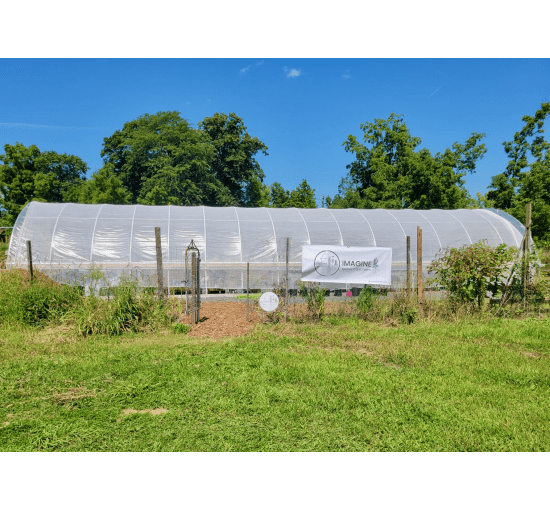 Hoop House at IMAGINE Farm