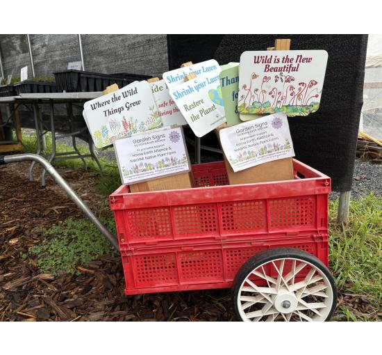 IMAGINE Native Plant Farm carries garden signs!