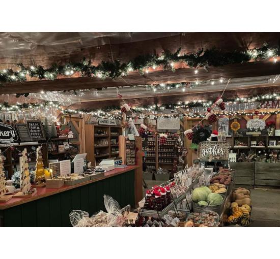 Farm stand indoor