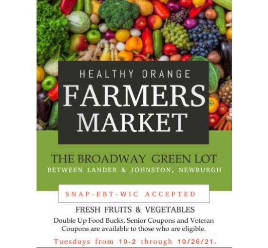 flyer for Farmer Market