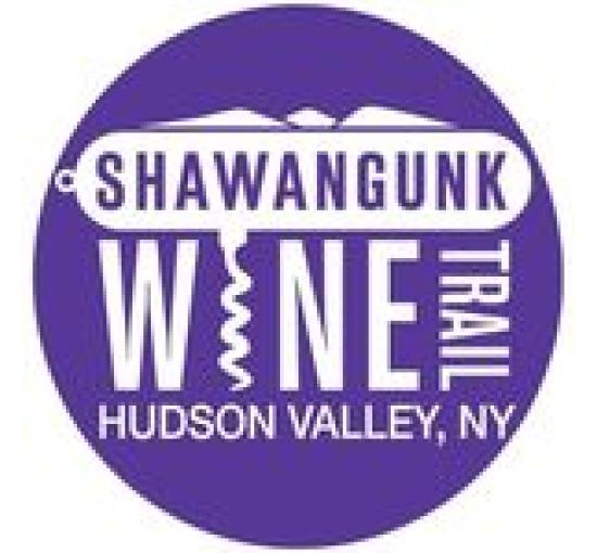 logo purple circle with white font and a wine opener spiral in place of the I