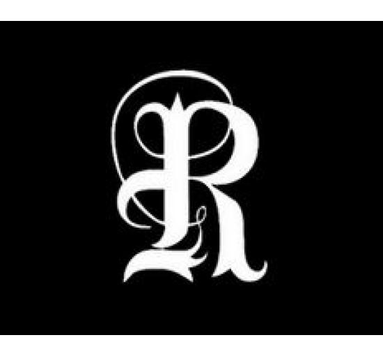 logo black background with white font that is an uppercase R