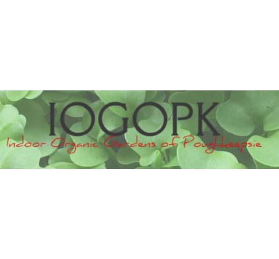 logo shoots in background with IOGOPK in black font