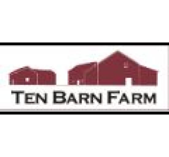 Logo barn in red