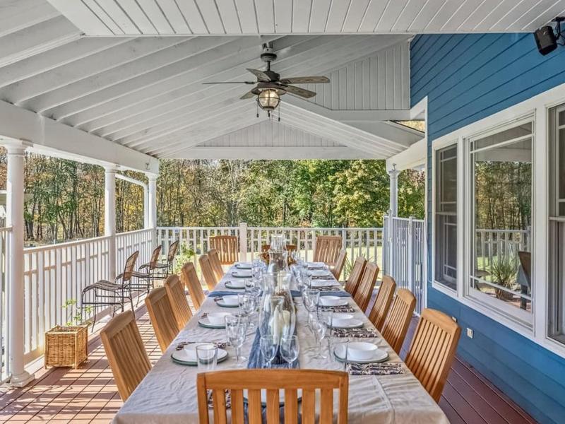 Covered deck