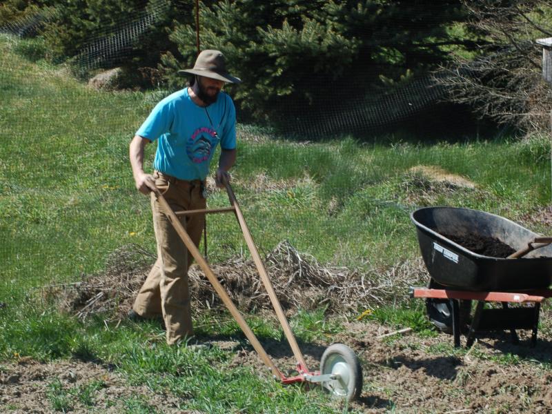Farming with hand tools