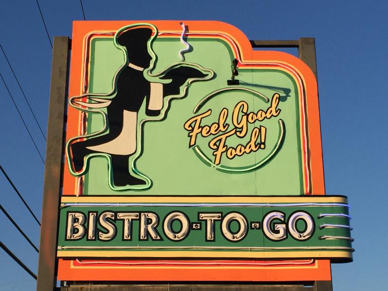 outside sign neon