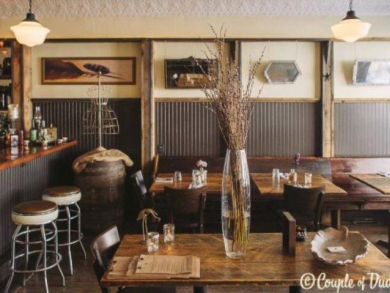 inside the resturant