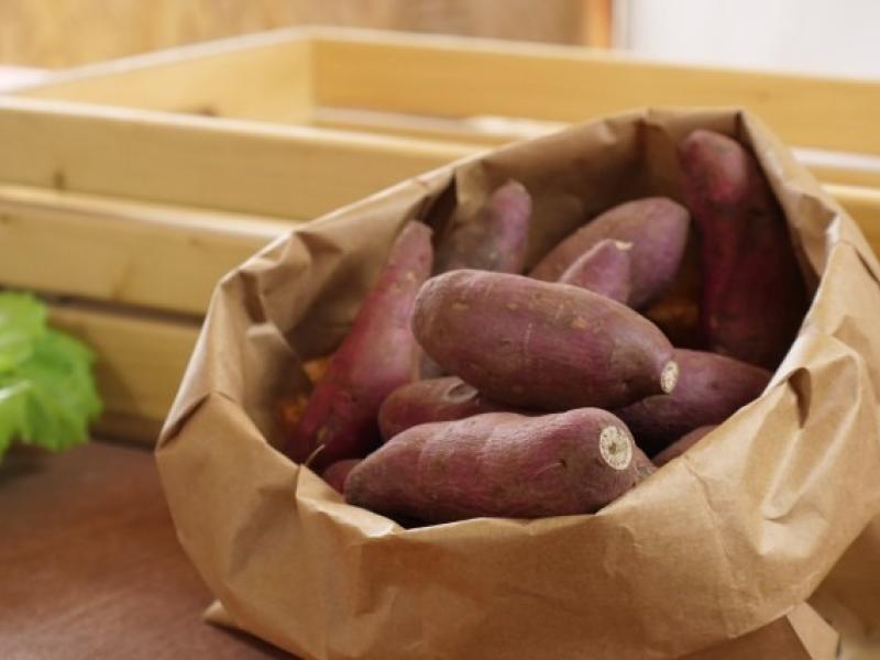 sweet potato's in a bag