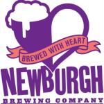 newburgh brewing logo white background purple cup of beer with foam