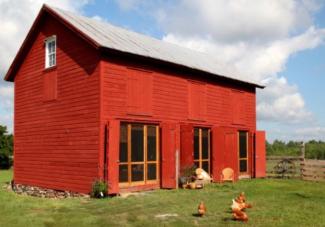 red barn