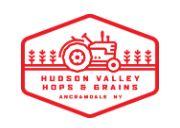 red logo lettering white background with tractor and fence
