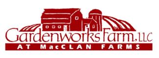 Logo in maroon a barn