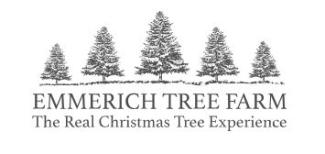 logo white background black drawn tress with name on the bottom