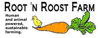 white background with carrot with black font