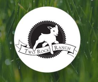 circle logo in white a goat